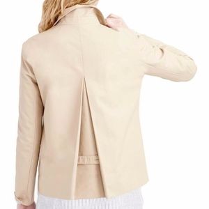 J.Crew Japanese Poplin Swing Trench Coat